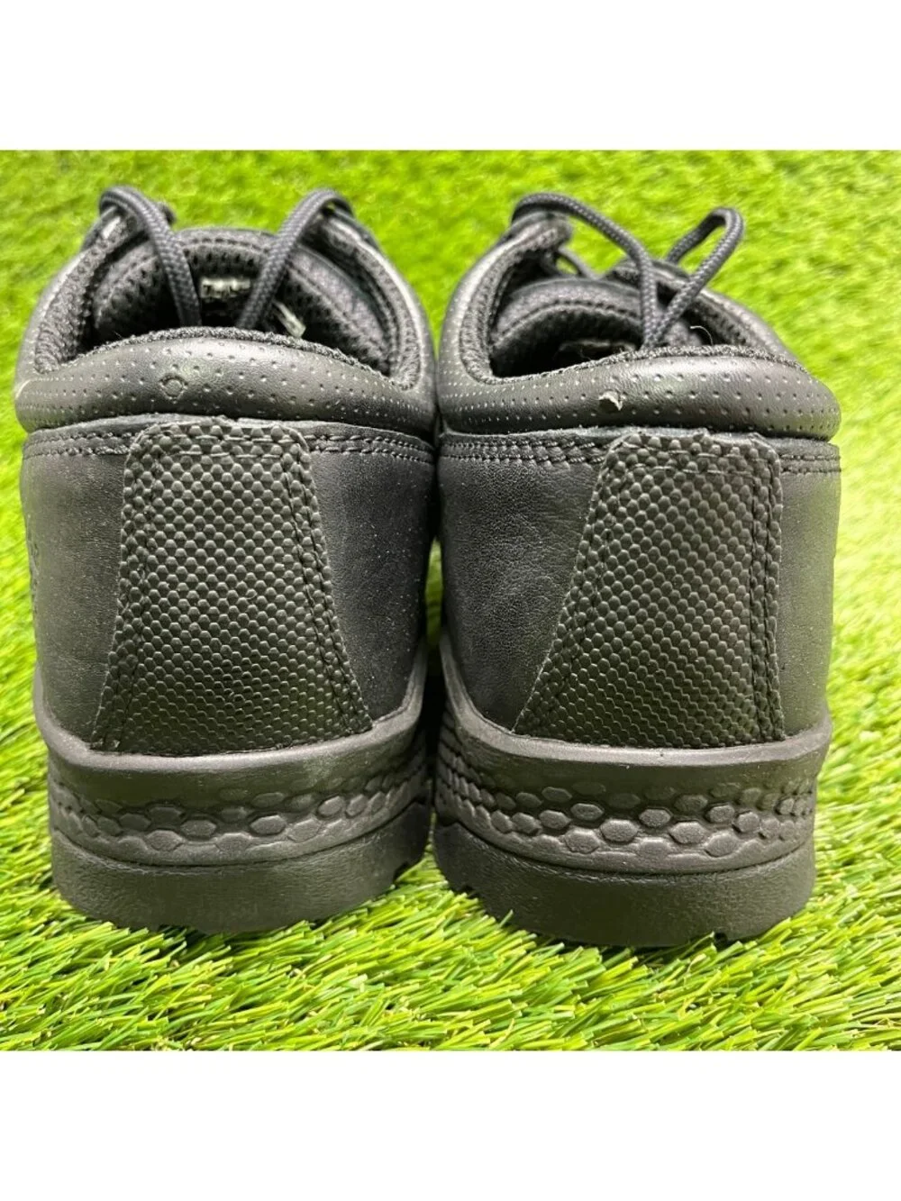 Timberland Pro Titan EV Mens Size 10 Triple Black Composite Toe Oxford Shoes